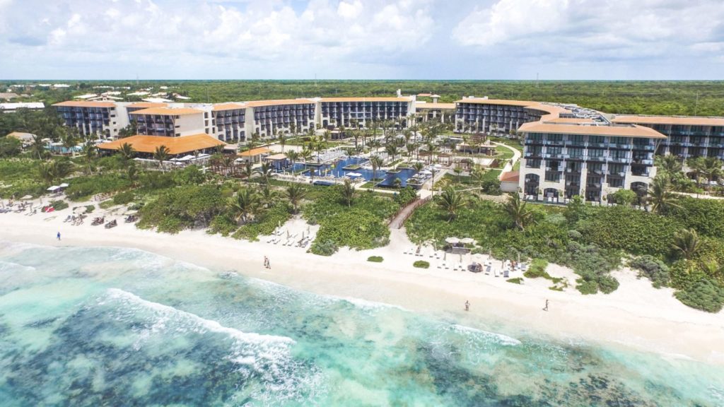 Aerial view of UNICO 20°87° in Mexico's Riviera Maya (Photo:  UNICO 20°87°)