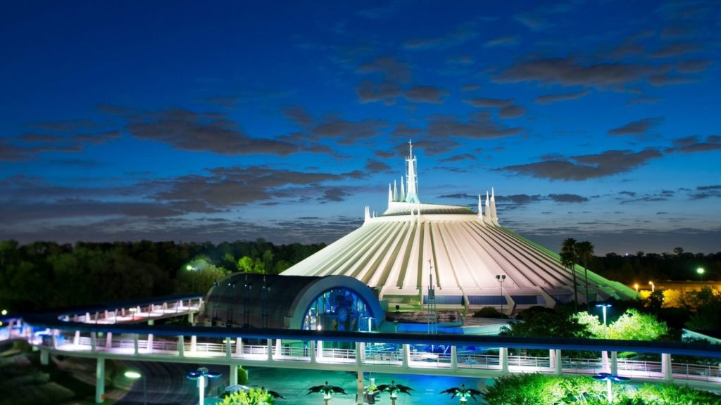 Space Mountain at Disney's Magic Kingdom (Photo: Matt Stroshane : Walt Disney World)