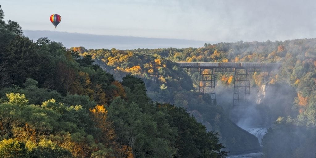 A Finger Lakes waterfall road trip is perfect for a weekend drive (Photo: Shutterstock)