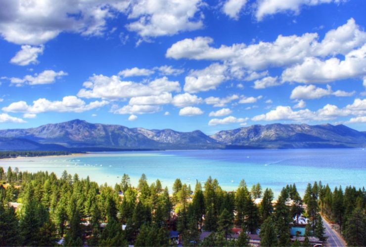 Midday over Lake Tahoe (Photo: Lake Tahoe Visitors Authority)