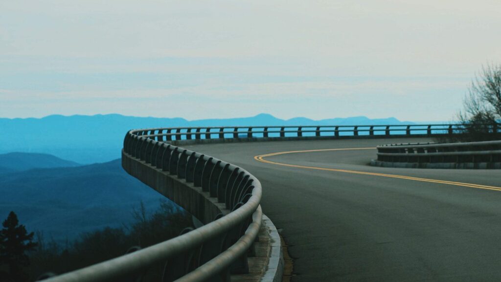 Blue Ridge Parkway at Dusk