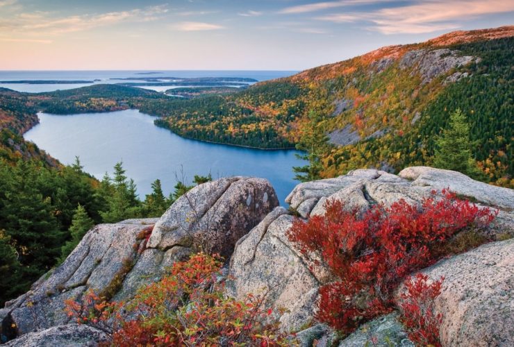 Autumn in New England's Acadia National Park (Photo: Maine Office of Tourism)