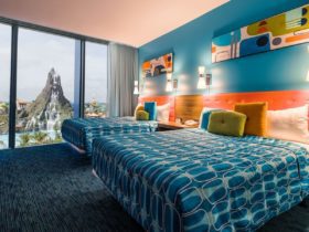 View of Volcano Bay water park from Universal's Cabana Bay Resort (Photo: Universal Orlando)