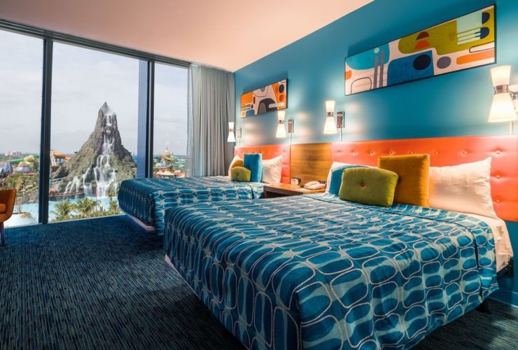 View of Volcano Bay water park from Universal's Cabana Bay Resort (Photo: Universal Orlando)