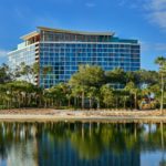 Exterior view of Walt Disney World Swan Reserve hotel (Photo: Marriott)