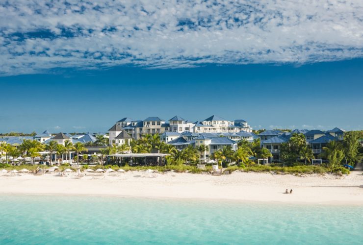 Beaches Resorts vacation aerial shot of Beaches Turks & Caicos