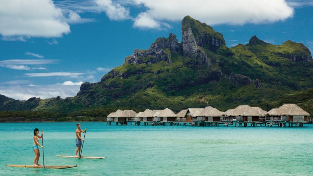 Water activities at Four Seasons Bora Bora (Photo: John Russo)