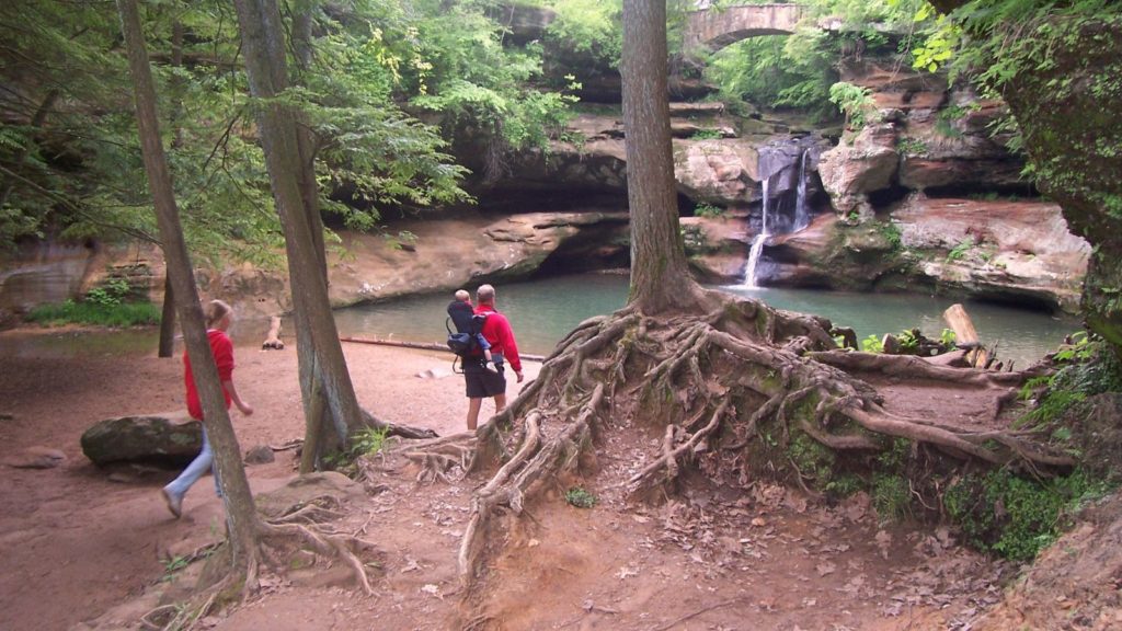 Old Mans Cave Upper Falls in Hocking Hills (Photo: Explore Hocking Hills)