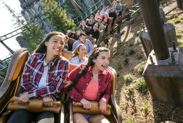 Flight of the Hippogriff at Universal Orlando's Wizarding World of Harry Potter (Photo: Universal)