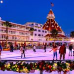 Hotel del Coronado Ice Rink at Dusk (Photo: Hotel del Coronado)