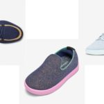 Three pairs of Allbirds shoes that are great for travel