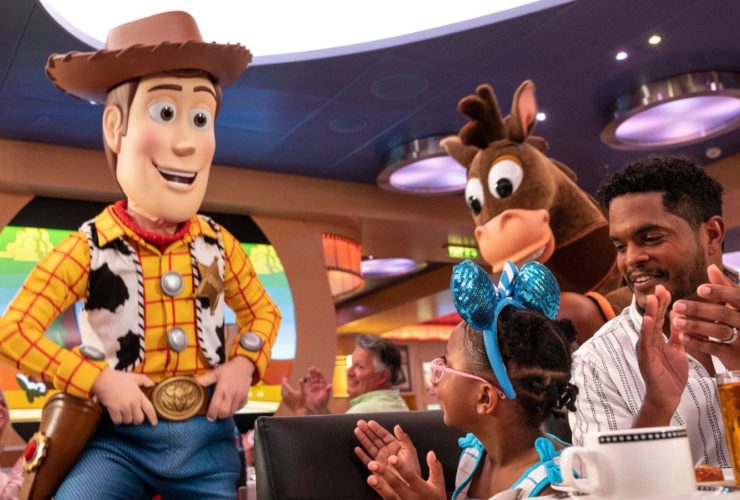 The Hey Howdy Breakfast with Woody and Friends is an interactive breakfast experience inspired by Woody’s Roundup in Toy Story 2 (Photo: Kent Phillips)