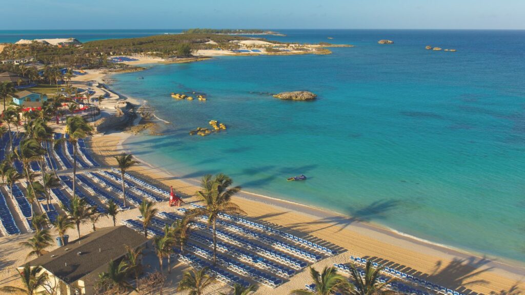 Great Stirrup Cay aerial view (Photo: Norwegian Cruise Line)