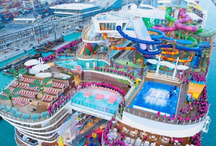 Royal Caribbean's Category 6 is the world's largest cruise ship water park (Photo: Royal Caribbean)