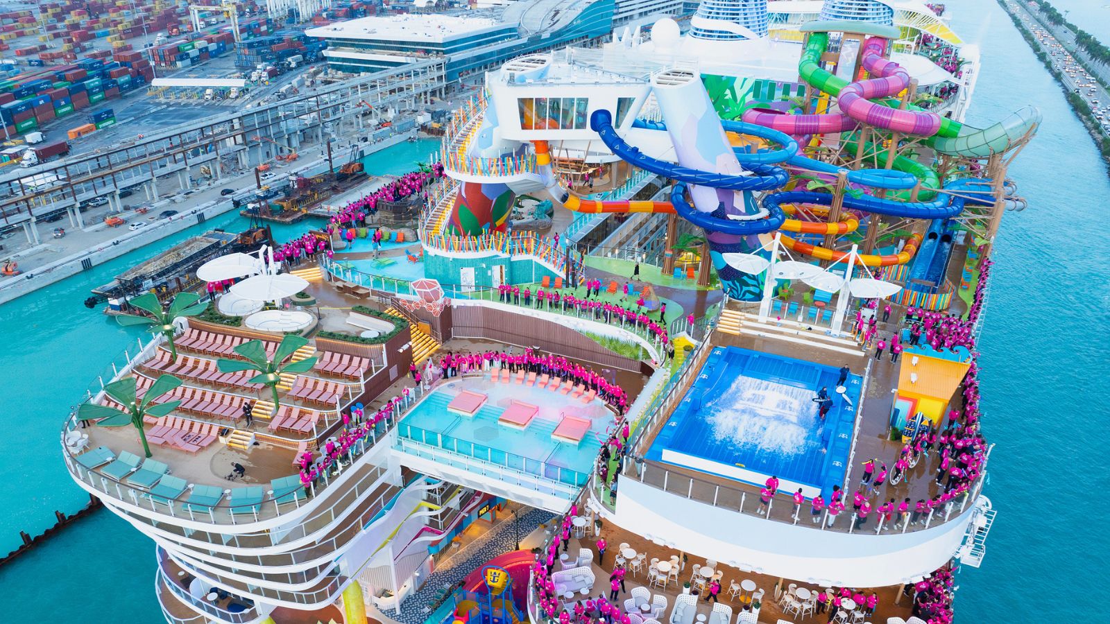 Royal Caribbean's Category 6 is the world's largest cruise ship water park (Photo: Royal Caribbean)