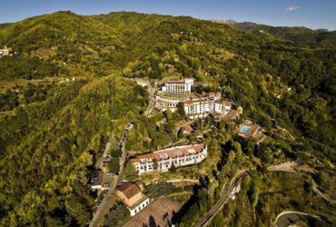 aerial view of Renaissance Tuscany Il Ciocco Resort & Spa