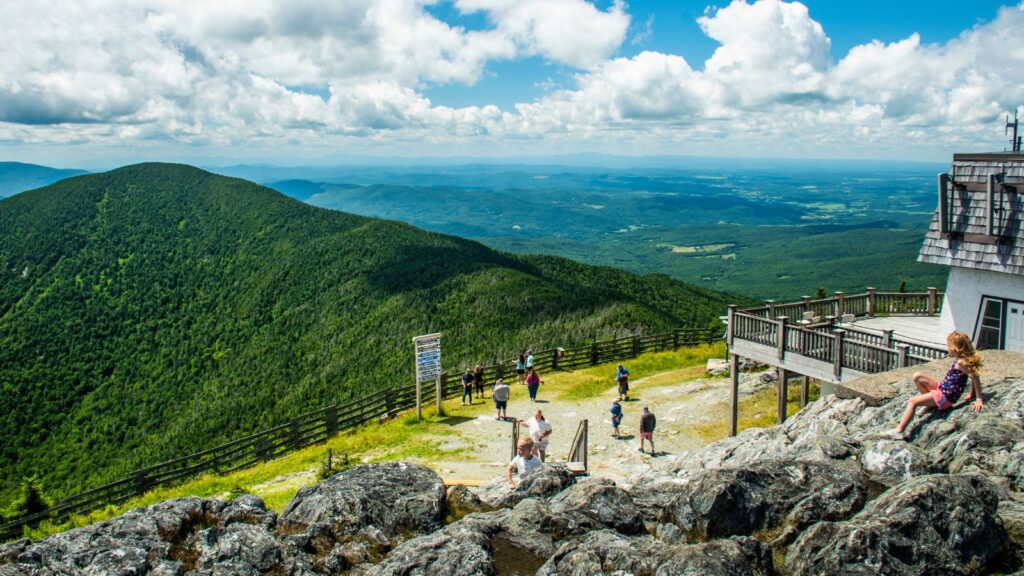 Scenic summit at Jay Peak Resort in Vermont (Photo: Jay Peak)