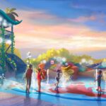 A Finding Nemo-themed splash pad will be a part of the new Pixar Place Hotel (Credit: Disneyland)