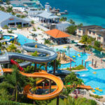 View of water park at family friendly all-inclusive resort Beaches Ocho Rios