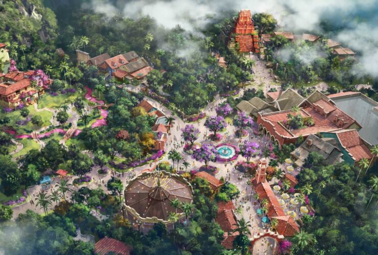 Dinoland at Disney’s Animal Kingdom will be reimagined as 'tropical Americas' (Disney Concept Art)