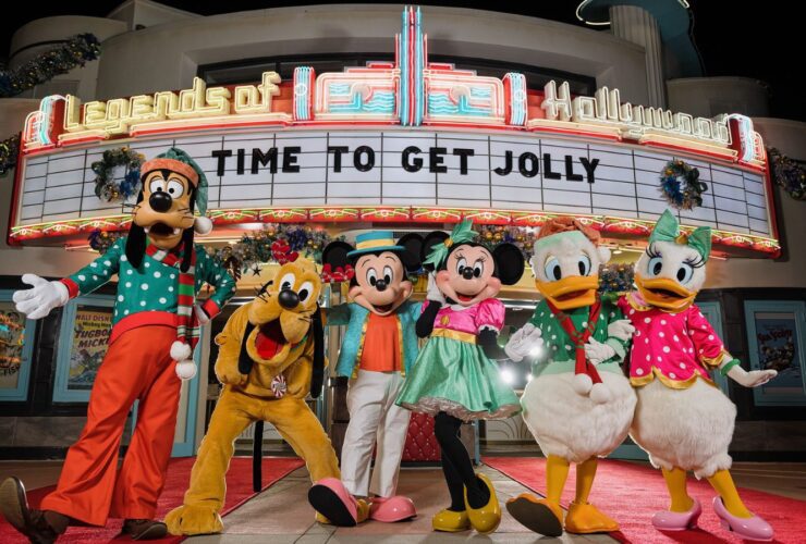 Mickey Mouse, Minnie Mouse and friends are donning new outfits exclusively for Disney Jollywood Nights, a new separately ticketed event at Disney’s Hollywood Studios (Photo: Steven Diaz)