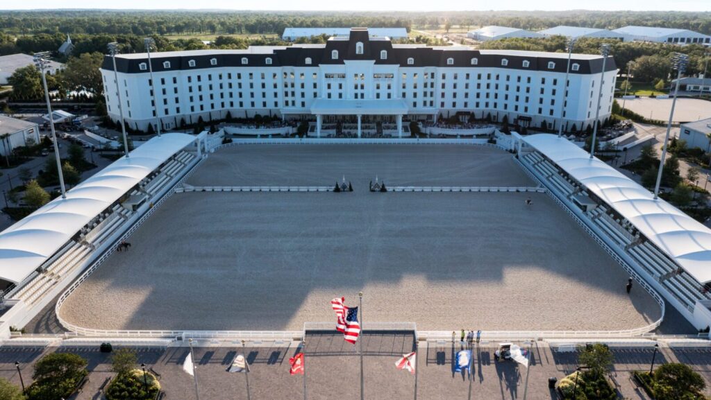 Grand Arena at The Equestrian Hotel in Ocala, Florida (Photo: Ethan Tweedie)