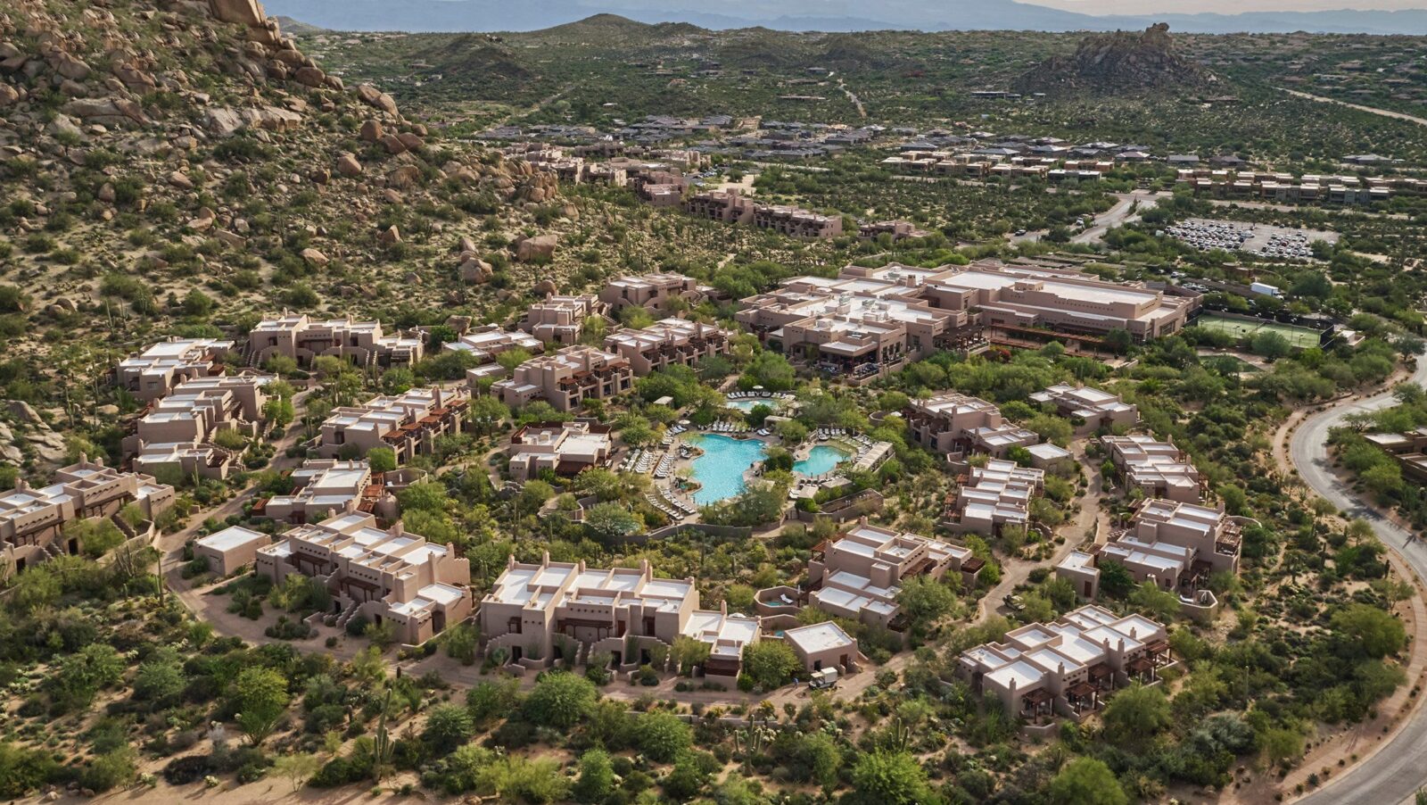 Aerial view of Four Seasons Resort Scottsdale at Troon North (Photo: Four Seasons)