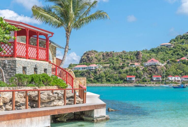 A villa by the water at Eden Rock in St. Barth