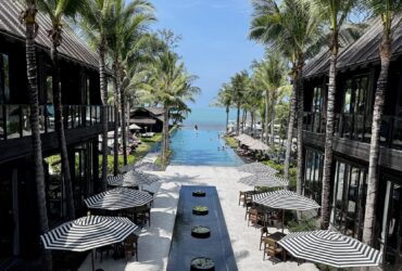 view out over the pool area at Kimpton Kitalay Samui