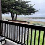 view of Bodega Bay from private Balcony at the lodge at Bodega Bay