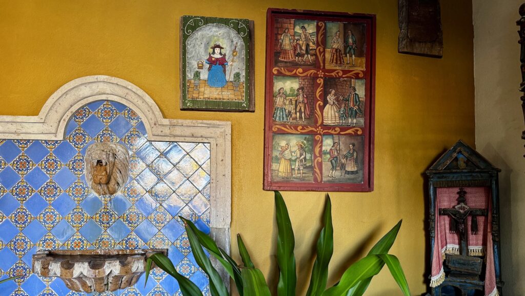 traditional and folk art at Hacienda Encantada