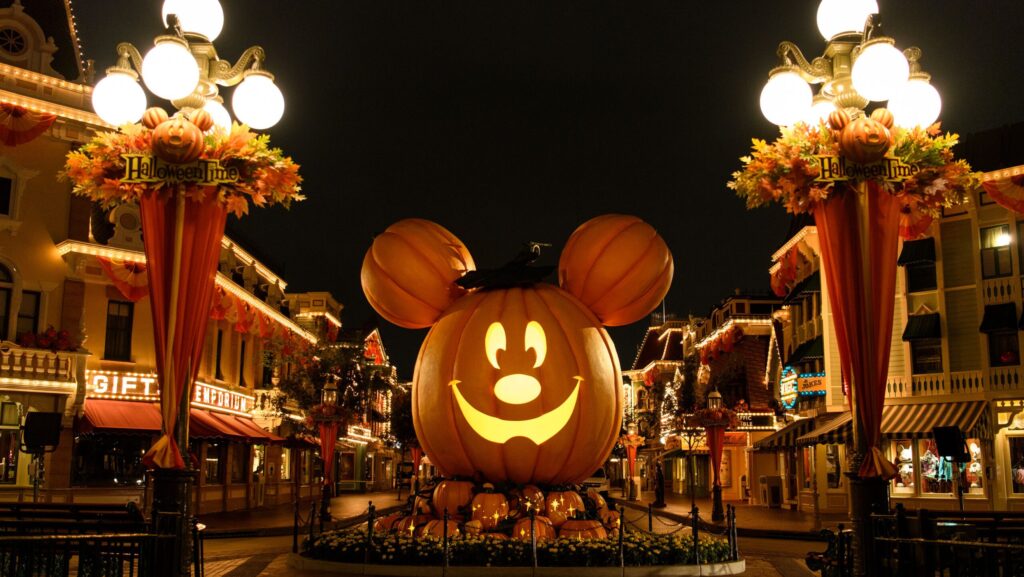 Mickey Pumpkin at Disneyland Park